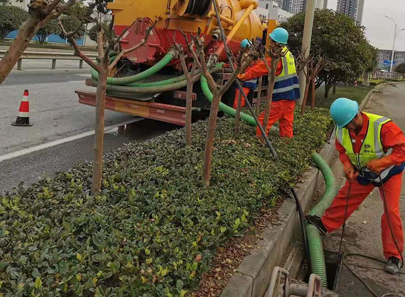 白沙市政管道清淤